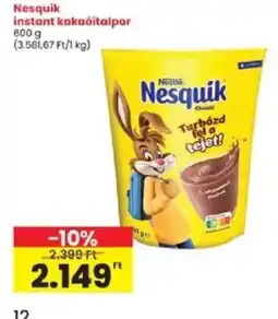 Interspar Nesquik instant kakaóitalpor ajánlat