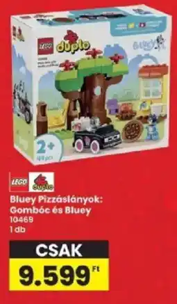 Interspar lego duplo bluey pizzás lányok: gombóc és bluey ajánlat