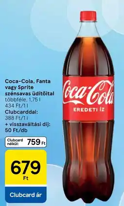 Tesco Coca-Cola ajánlat