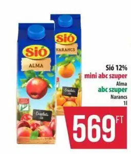 Coop Sió abc szuper ajánlat