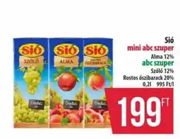 Coop Sió mini abc szuper ajánlat