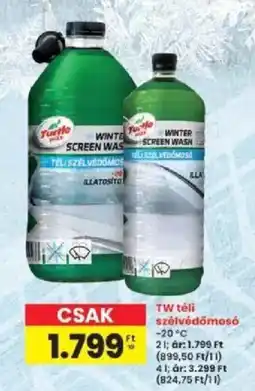 Interspar Turtle Wax winter screen wash ajánlat