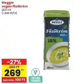 Interspar Meggle főzőkrém ajánlat