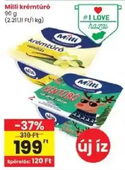 Interspar Milli krémtúró ajánlat