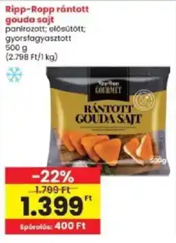 Interspar Ripp-Ropp rántott gouda sajt ajánlat