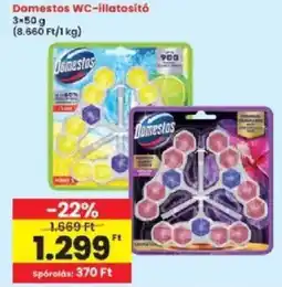 Interspar Domestos wc-illatosító ajánlat