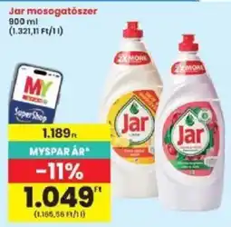 Interspar Jar mosogatószer ajánlat