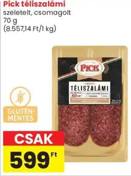 Spar Market Pick téliszalámi ajánlat