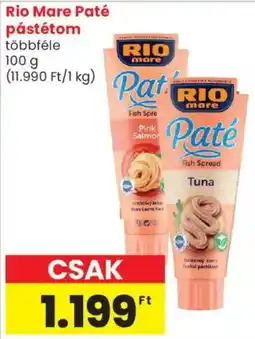 Spar Market Rio Mare paté pástétom ajánlat