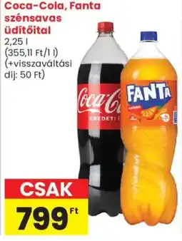 Spar Market Coca-Cola, Fanta szénsavas üdítőital ajánlat