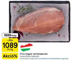 Tesco Friss magyar sertéslapocka ajánlat