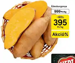 Tesco Édesburgonya ajánlat