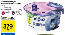 Tesco Alpro kékáfonyás desszert ajánlat