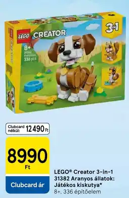 Tesco lego creator 3-in-1 ajánlat