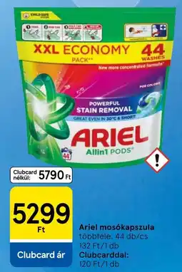 Tesco Ariel mosókapszula ajánlat