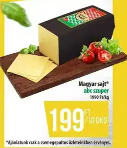 Coop Magyar sajt ajánlat
