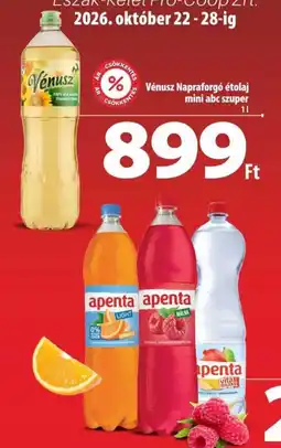 Coop Vénusz napraforgó étolaj ajánlat