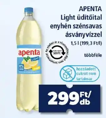 Apenta light üdítőital