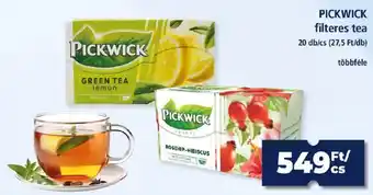 Pickwick filteres tea