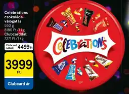 Tesco Celebrations csokoládé-válogatás ajánlat