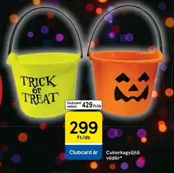 Tesco Cukorkagyűjtő vödör ajánlat