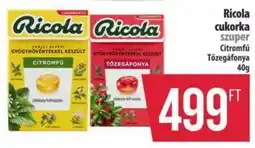Coop Ricola cukorka ajánlat