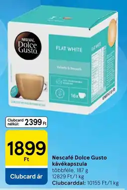 Tesco Nescafe dolce gusto kávékapszula ajánlat