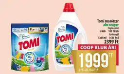 Coop Tomi mosószer ajánlat