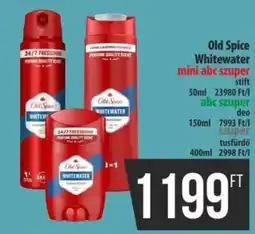 Coop Old Spice whitewater ajánlat