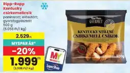 Spar Ripp-Ropp kentucky csirkemellcsík ajánlat
