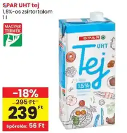 Spar spar uht tej ajánlat