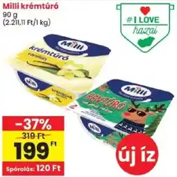 Spar Milli krémtúró ajánlat
