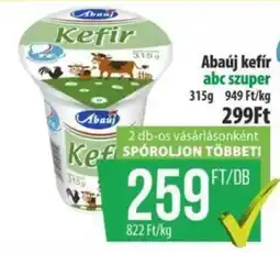 Coop Abauj kefir ajánlat