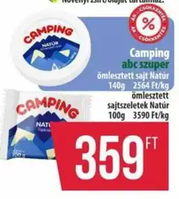 Coop Camping abc szuper ömlesztett sajt ajánlat