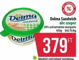 Coop Delma sandwich ajánlat