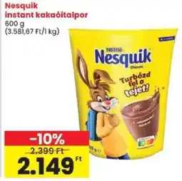 Spar Nesquik instant kakaóitalpor ajánlat