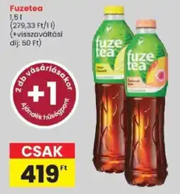 Spar fuze tea ajánlat