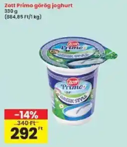Interspar Zott primo joghurt ajánlat