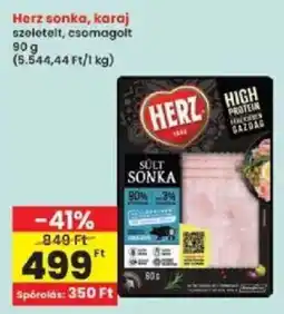 Interspar Herz sonka ajánlat