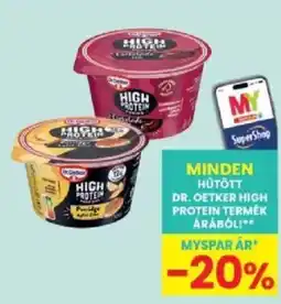 Interspar Dr. Oetker high protein ajánlat