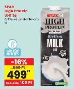 Interspar Spar high protein tej ajánlat