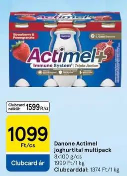 Tesco Danone Actimel joghurtital multipack ajánlat
