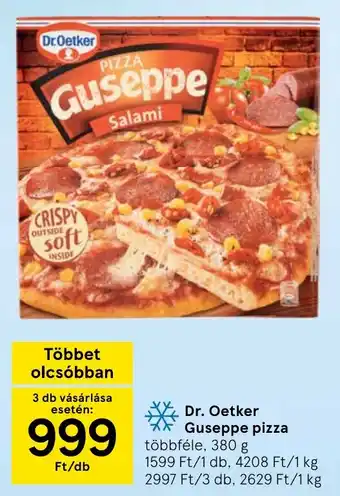 Dr. Oetker gusseppi pizza