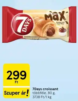 Tesco 7days croissant ajánlat