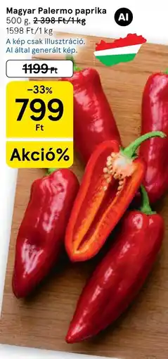 Tesco Magyar palermo paprika ajánlat