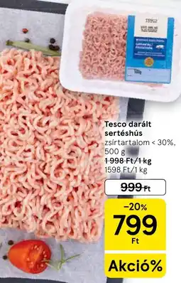 Tesco Tesco darált sertéshús ajánlat