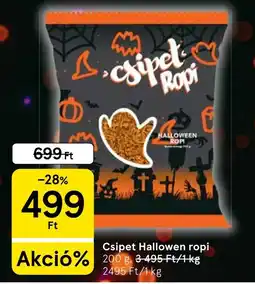 Tesco Csipet halloween ropi ajánlat