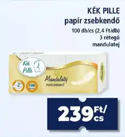 Goods Market Kék Pille papír zsebkendő ajánlat