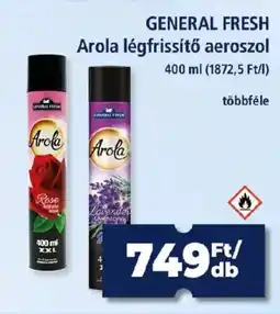 Goods Market General fresh arola légfrissítő aeroszol ajánlat