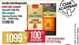 Coop Jacobs kávékapszula ajánlat